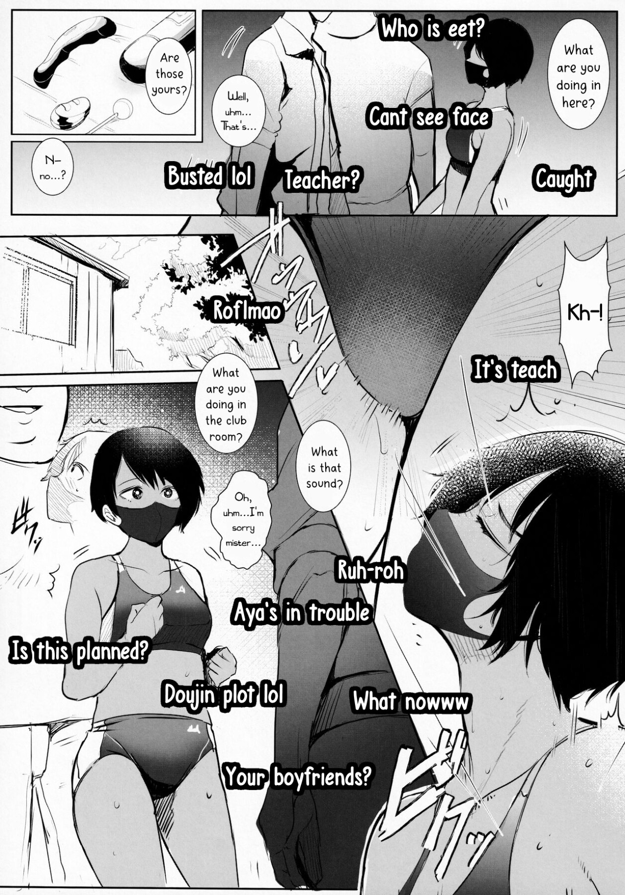 Hentai Manga Comic-Aya-chan After School Stream-Read-17